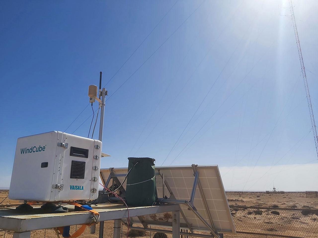 WindCube 2.1 in Moroccan desert